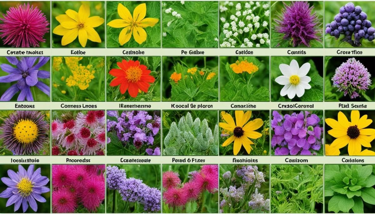 Identificación de Plantas Comestibles y Venenosas