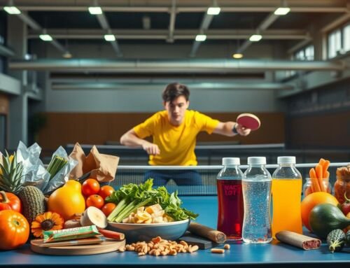 Alimentación para Practicantes de Tenis de Mesa