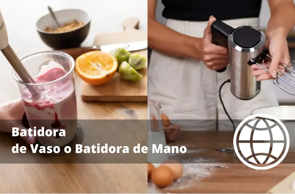Batidora de Vaso o Batidora de Mano