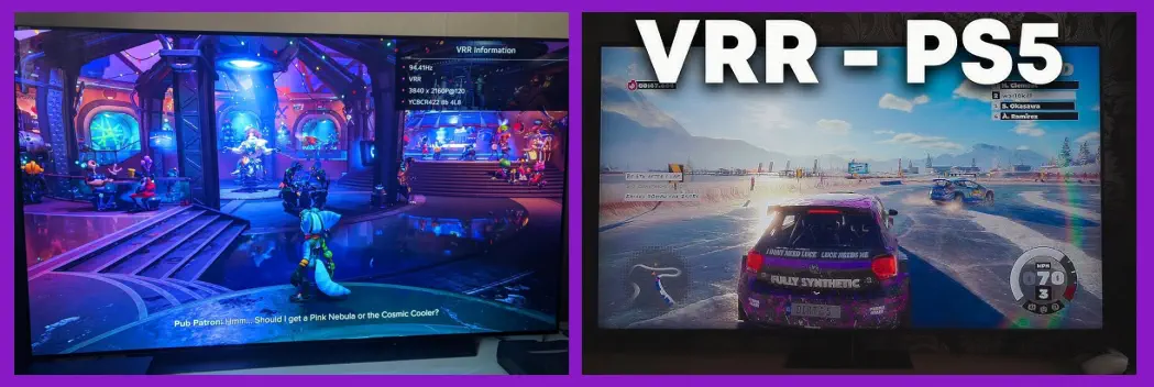 Videojuegos en modo vrr