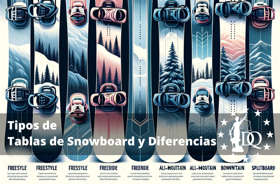 Tipos de Tablas de Snowboard y Diferencias